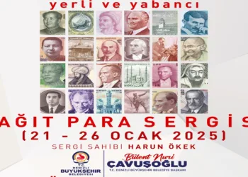 Denizli Büyükşehirden kağıt para sevgisi