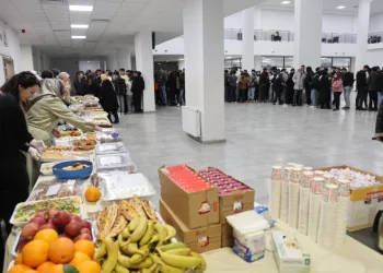 50 çeşit lezzet öğrencilere moral oldu