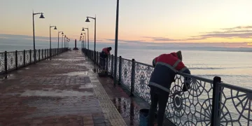 Ordu’da deforme olan kent mobilyaları yenileniyor