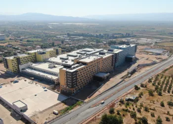Şehir Hastanesi yolunun 4,5 km’si tamamlandı