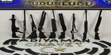 Kuyucak’ta köpek dövüşüne jandarma baskını: 3’ü organizatör, 52 şahıs yakalandı