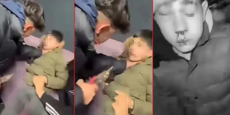 Sağır ve dilsiz çocuğa işkence: Kayda alıp abisine gönderdi