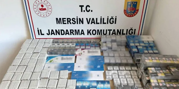 Mersin’de kaçakçılık operasyonu: 1 gözaltı