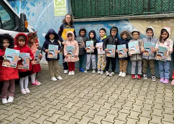 Miniklerde ‘112 Acil’ farkındalığı oluşuyor