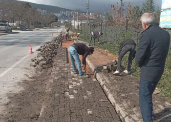 Orhangazi’de üst ve alt yapı çalışmaları sürüyor