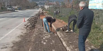Orhangazi’de üst ve alt yapı çalışmaları sürüyor