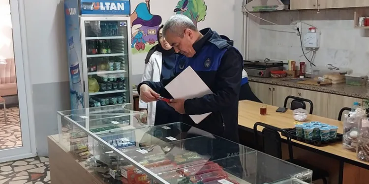 Zabıtadan okul kantinlerine denetim