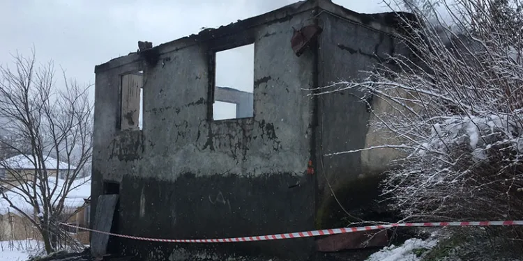 Giresun’da yangın: 1 ölü