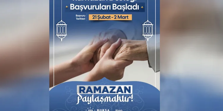 Bursa Büyükşehir’den ‘Ramazan Desteği’