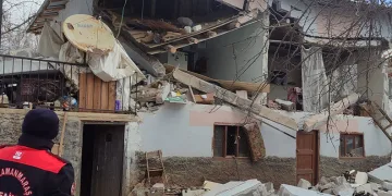 Kahramanmaraş’ta tüp patlaması
