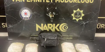 Van’da 7 kilo 415 gram metamfetamin ele geçirildi