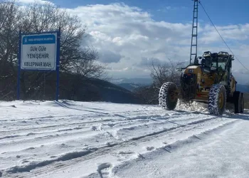 Yenişehir Belediyesi kar sınavını başarıyla tamamladı
