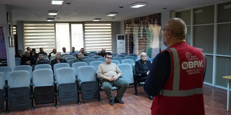Orhangazi’de yangın bilgilendirme eğitimi