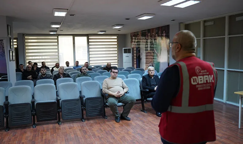 Orhangazi’de yangın bilgilendirme eğitimi