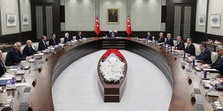 Kabine toplantısı başladı