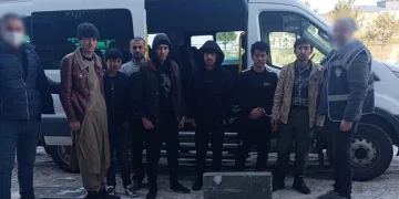 Kars’ta 7 düzensiz göçmen yakalandı