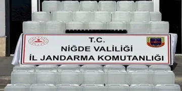 Niğde’de jandarmadan sahte alkol operasyonu