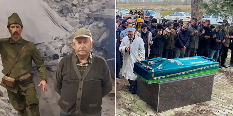 Çanakkale Zaferi’nin kahramanlarından Bigalı Mehmet Çavuş’un torunu toprağa verildi