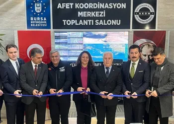 Bursa Büyükşehir Afet Koordinasyon Merkezi hizmete açıldı