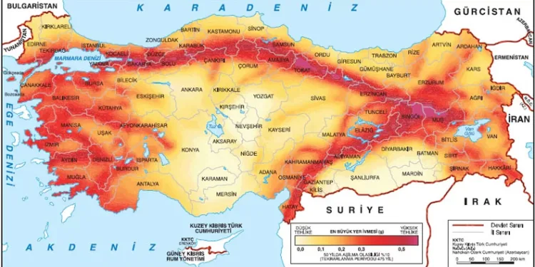 ”Bursa ve çevresinde potansiyel deprem tehlikesi var”