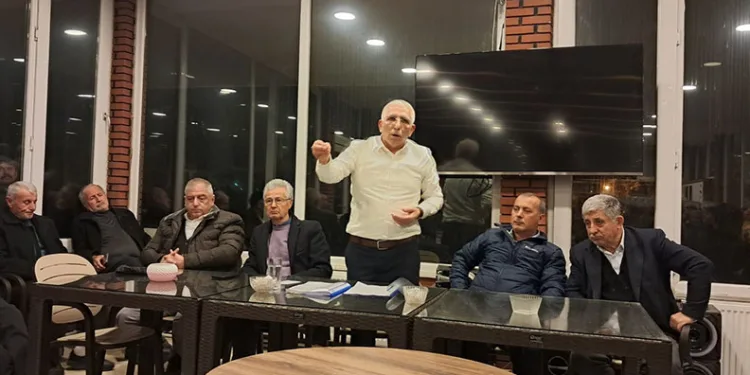 Hidamet Asa, zeytin üreticileriyle buluştu