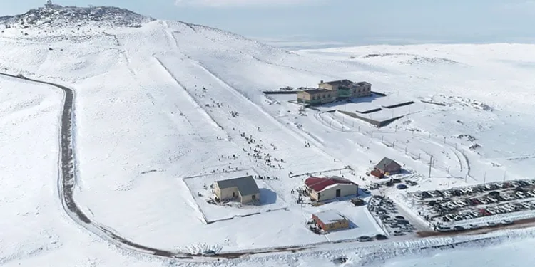 Karacadağ Kayak Merkezi sezonu açtı
