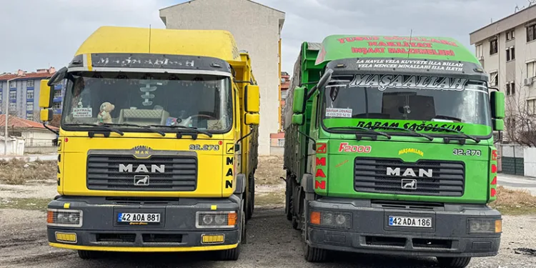 Bekçilik yaptığı iş yerinden 250 ton arpa çaldı