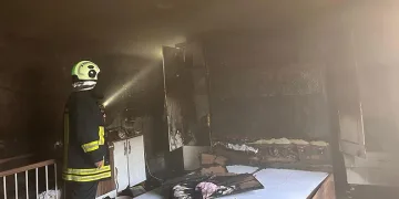 Kırıkhan’da ev yangını