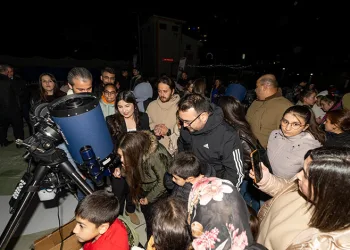 Silifkeliler, ‘Gece Gözlem Etkinliği’nde gezegenleri izledi