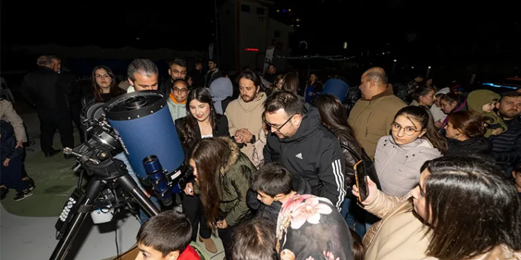 Silifkeliler, ‘Gece Gözlem Etkinliği’nde gezegenleri izledi