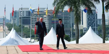 Cumhurbaşkanı Erdoğan, Malezya Başbakanı İbrahim ile görüştü