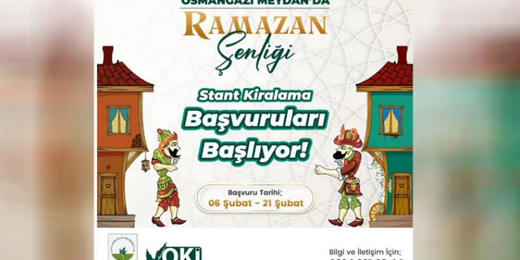 Osmangazi’de Ramazan şenlikli geçecek