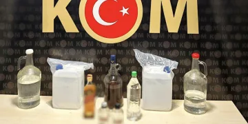 Bilecik’te kaçak içki üreten şahsın evine operasyon düzenlendi