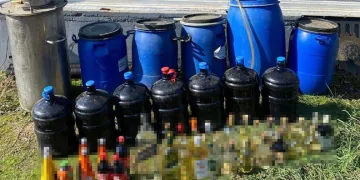 Tekirdağ’da kaçak ve sahte alkollü içki operasyonunda 694 litre içki ele geçirildi
