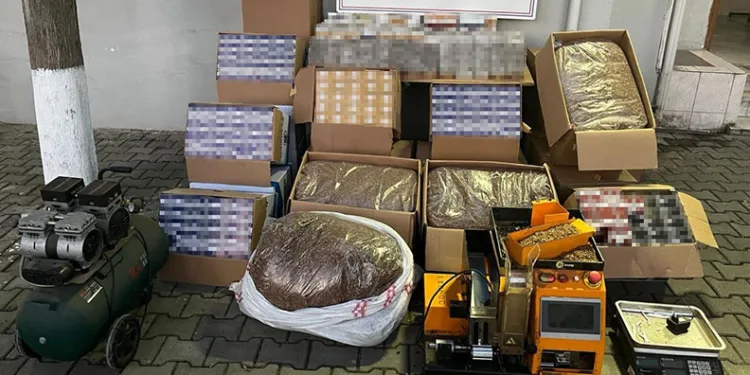 Manisa’da jandarmadan kaçakçılık operasyonu