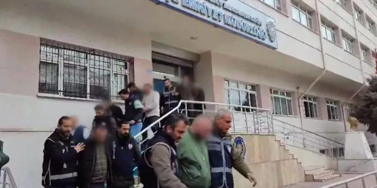 Konya’da suç örgütüne operasyon: 5 tutuklama