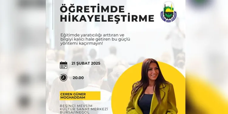 İnegöl Belediyesi’nden “Öğretimde Hikayeleştirme” Seminerine Davet