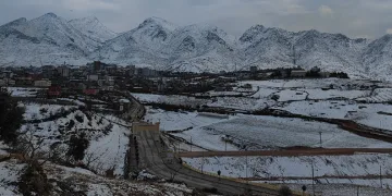Siirt’te kar, kartpostallık görüntüler oluşturdu