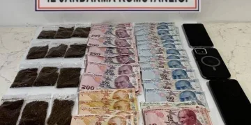 Tekirdağ’da jandarmadan uyuşturucu operasyonu