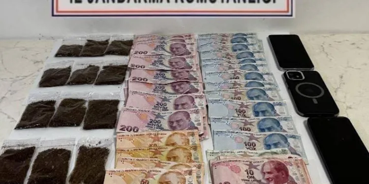 Tekirdağ’da jandarmadan uyuşturucu operasyonu