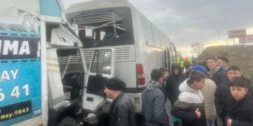 Afyonkarahisar’da otobüs kazası