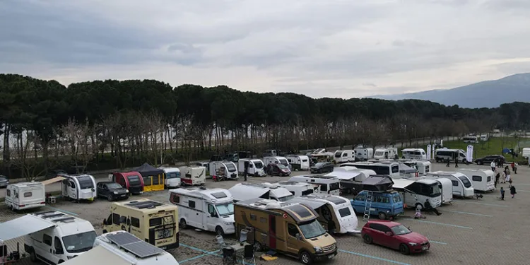 Karavan tutkunları Orhangazi’de buluştu