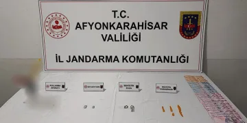 Karı koca çifte jandarmadan uyuşturucu operasyonu