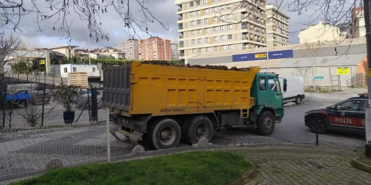 Kaçak döküm yapan hafriyat kamyonu sürücüsüne 647 bin TL ceza