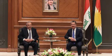 DEM Parti İmralı Heyeti, IKBY Başbakanı Barzani ile görüştü