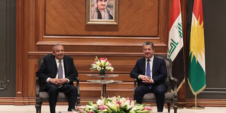DEM Parti İmralı Heyeti, IKBY Başbakanı Barzani ile görüştü
