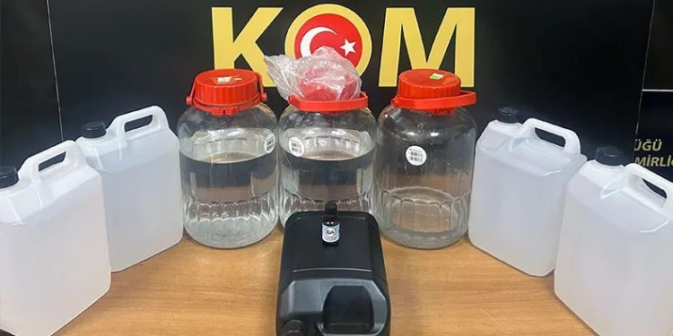 Damperli kamyon alev alev yandı