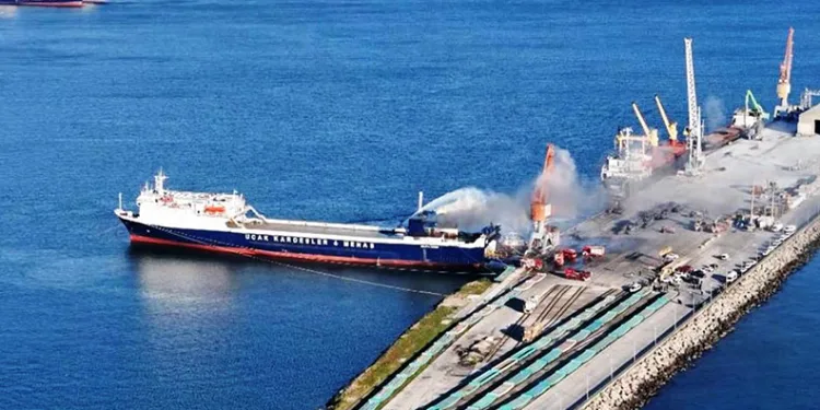 Yanan gemi için Palau Cumhuriyeti ve savcılıktan yazı bekleniyor
