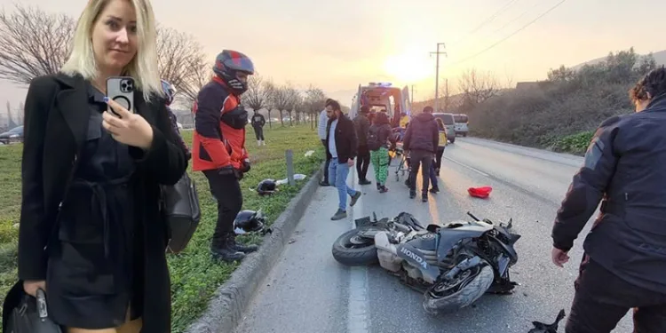 Kadın Motosiklet Kulübü Başkanı kazada ağır yaralandı