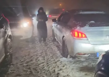 Kartepe’de kar esareti